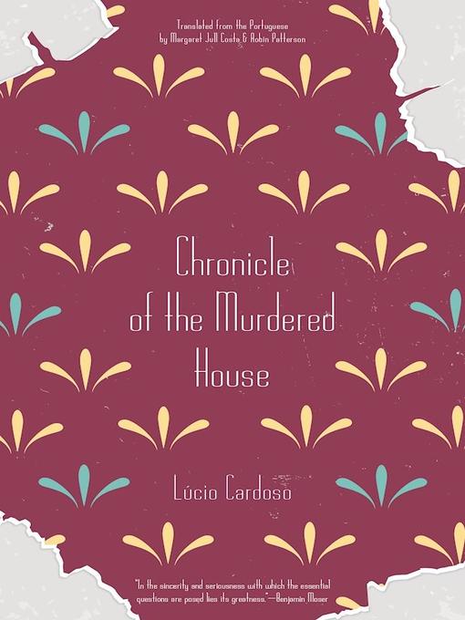 Title details for Chronicle of the Murdered House by Lúcio Cardoso - Available